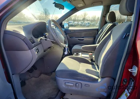 2008 Toyota Sienna Ce z USA, uszkodzony, nr VIN 5TDZK23C18S176812